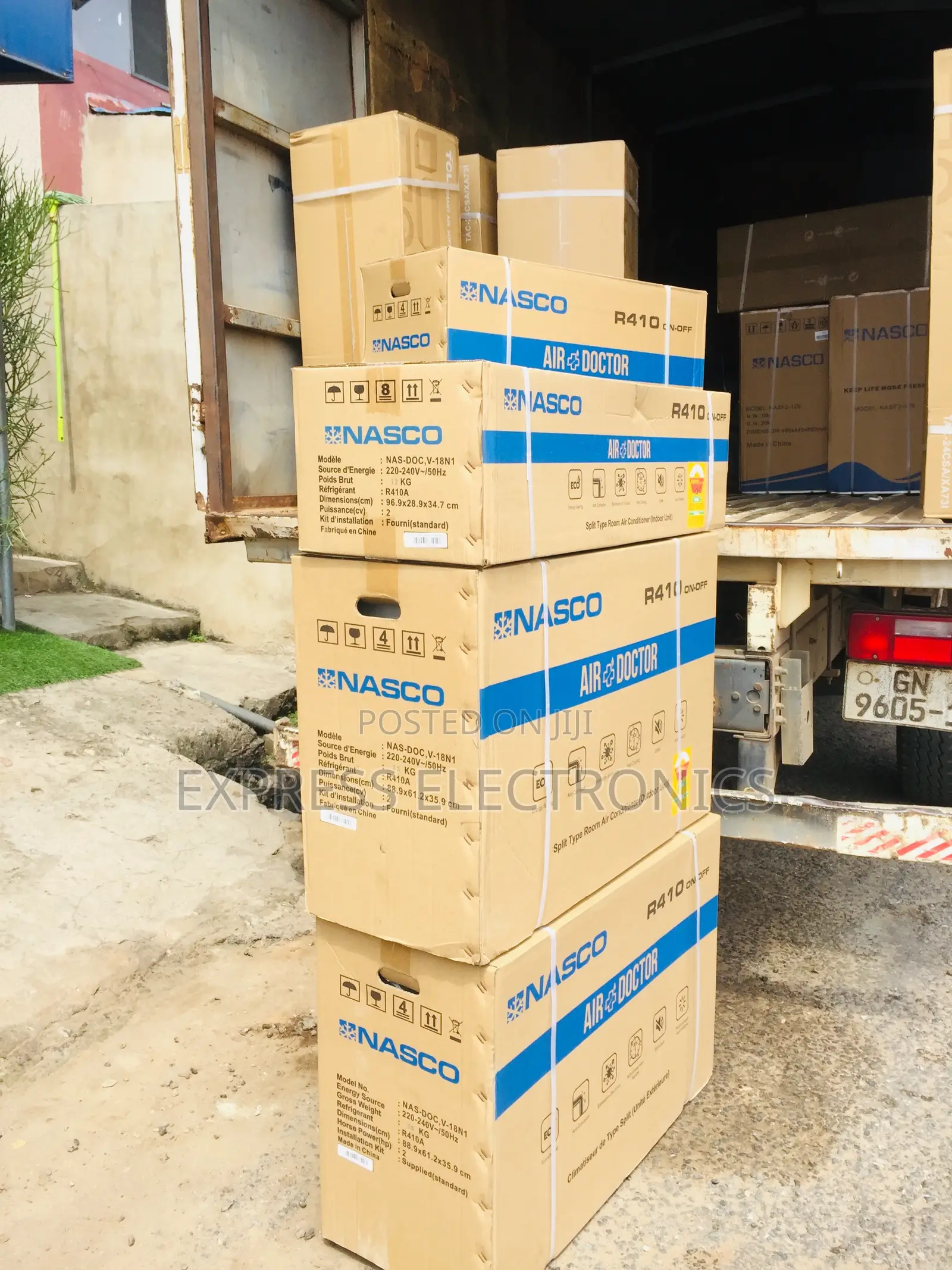 Fresh Air Conditioner Nasco Doctor R410 Gas 2.0hp White