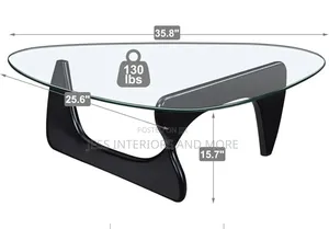 Triangle Glass Coffee Table/ Center Table