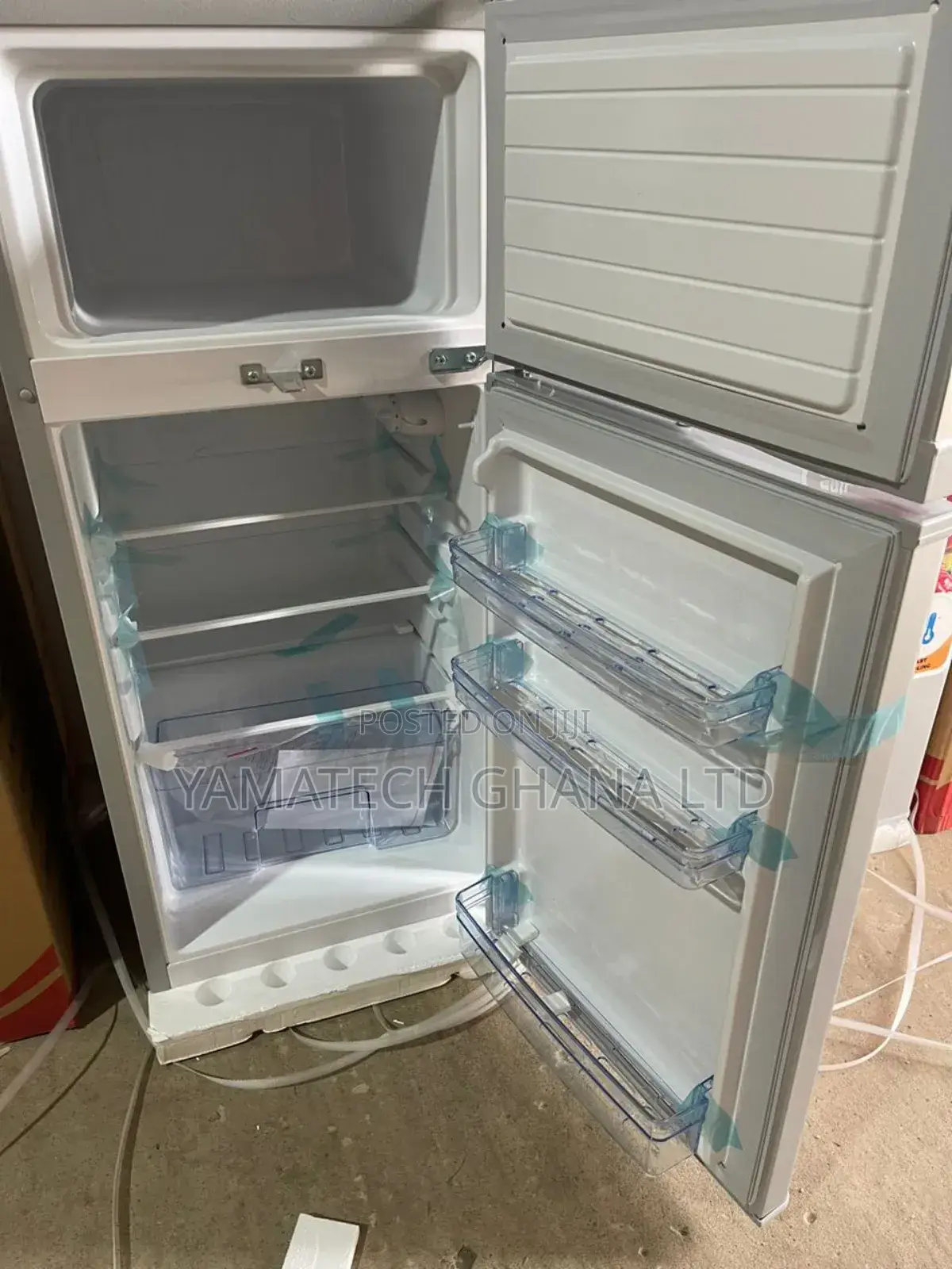 Zara 95 Litre Double Door Fridge With Top Freezer