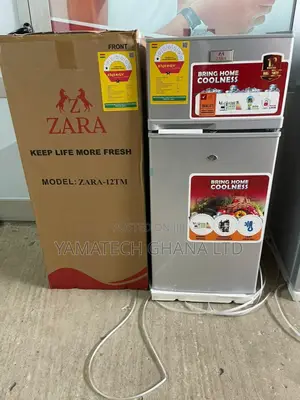 Zara 95 Litre Double Door Fridge With Top Freezer