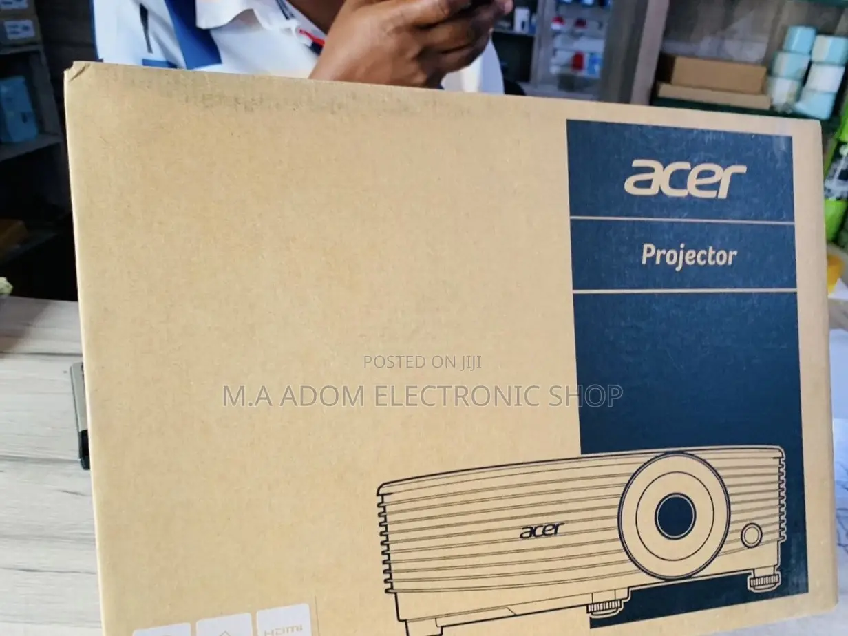 Brand New ACER PROJECTOR X1226/4000 LUMENS/DLP/SVGA(Black).