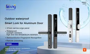 Waterproof Outdoor Fingerprint, Ttlock App, Smart Door Lock