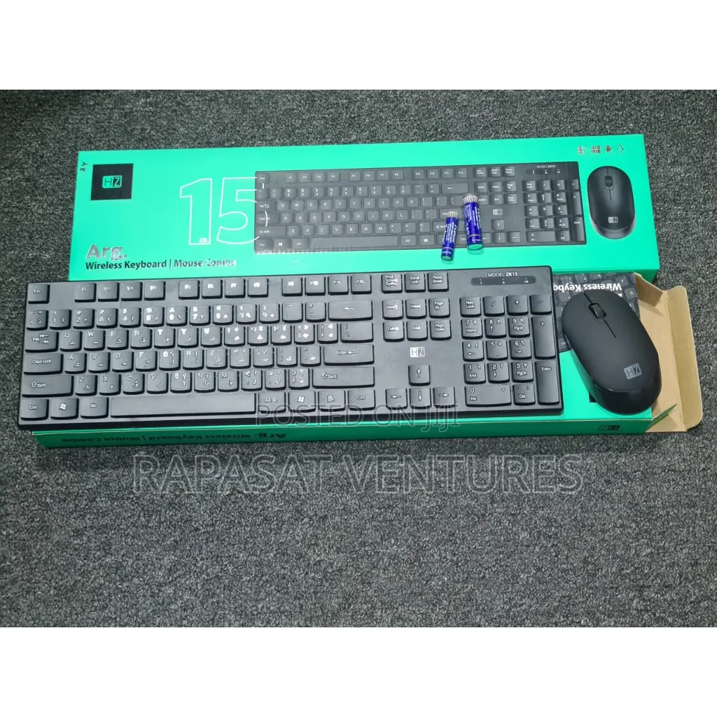 Heatz Zk15 Wireless Keyboard Mouse