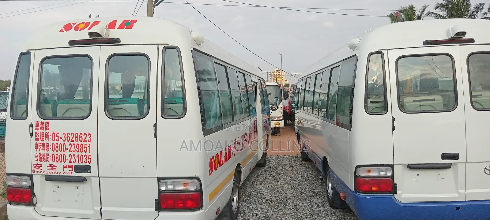 Toyota Coaster 2015 White