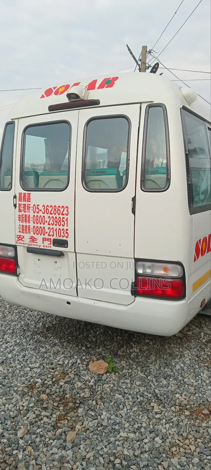 Toyota Coaster 2015 White
