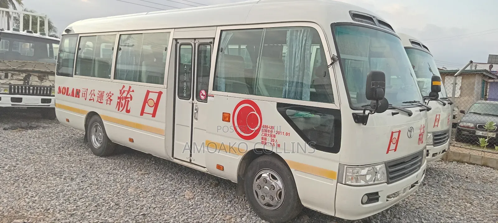Toyota Coaster 2015 White