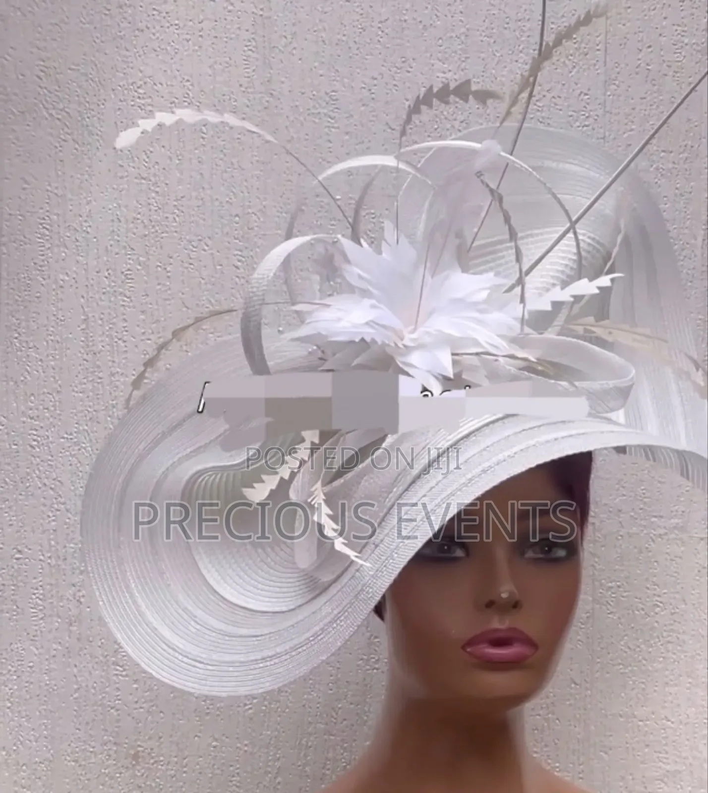 White N Cream Fascinators