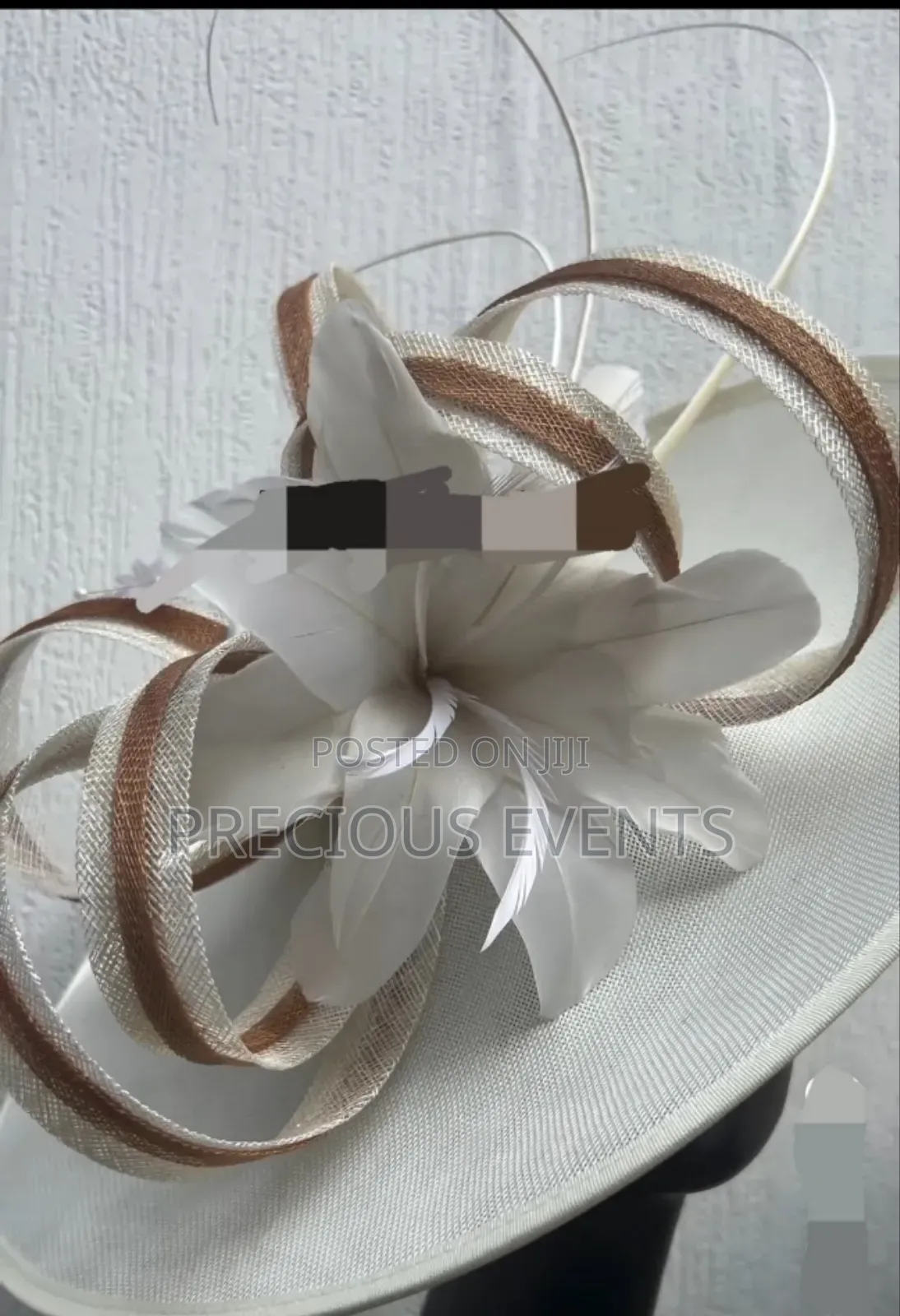 White N Cream Fascinators