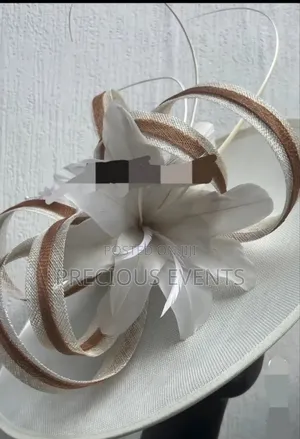 White N Cream Fascinators