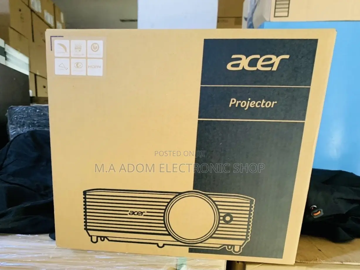 Authentic Acer Projector X1326/4000 Lumens/Colorboost(Black)