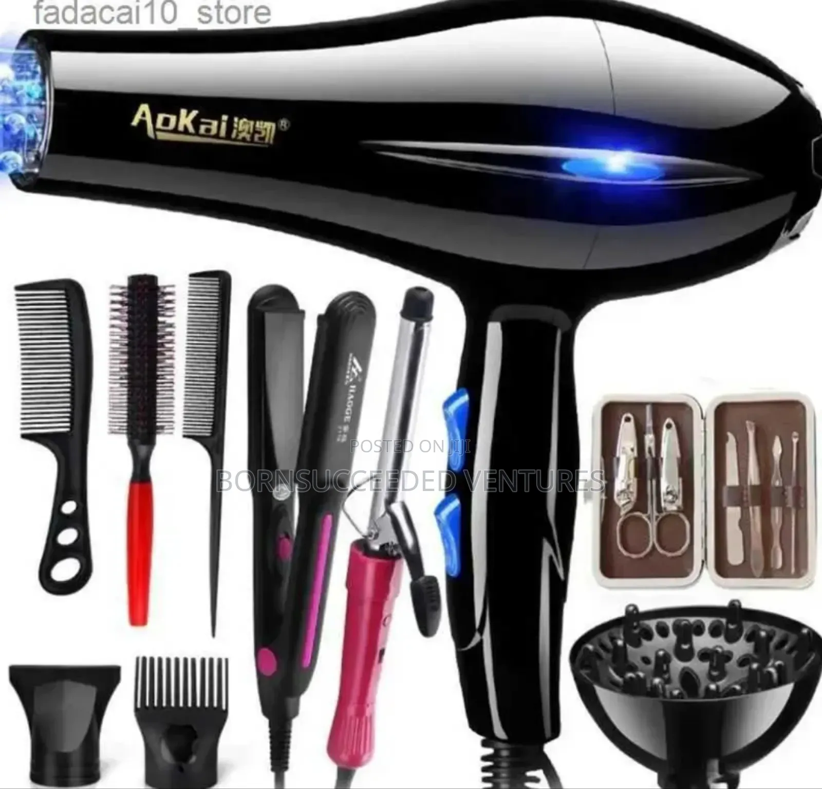 Hair Dryers 220V Dryer Professional 3000W Gear Strong