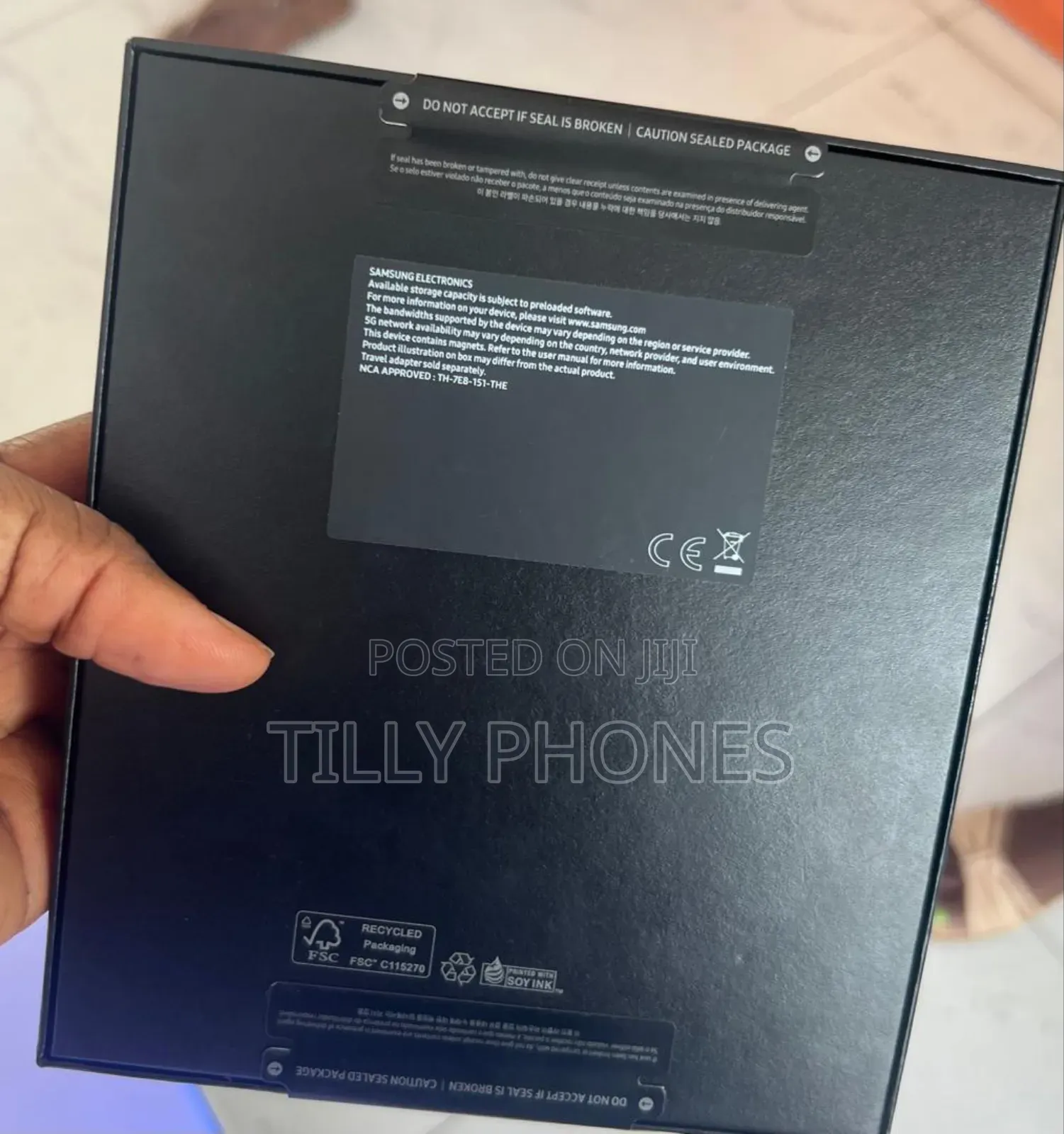 New Samsung Galaxy Z Fold6 1 TB Blue