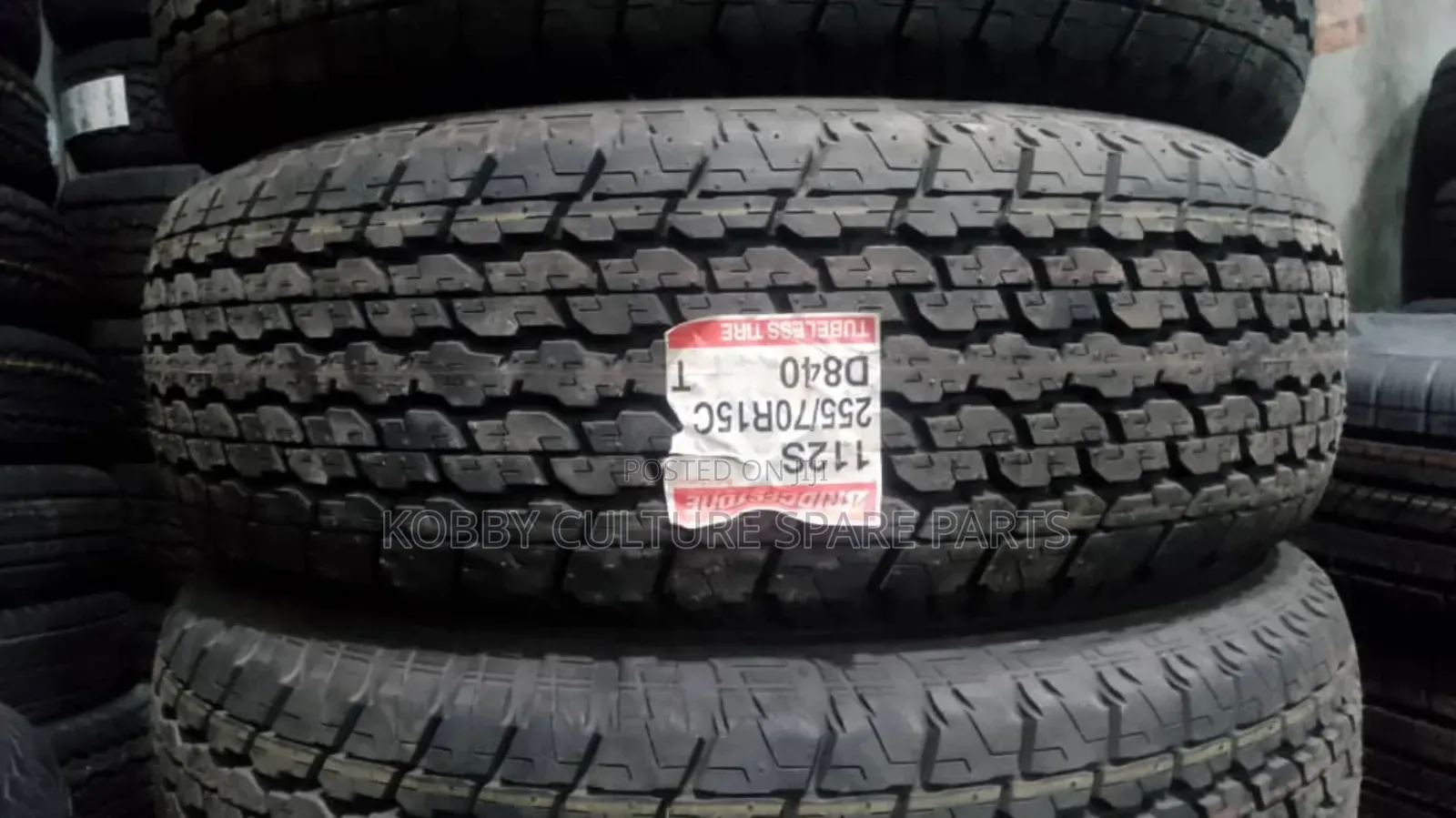 Original Bridgestone 255/70r15c Tyres Available for All Cars