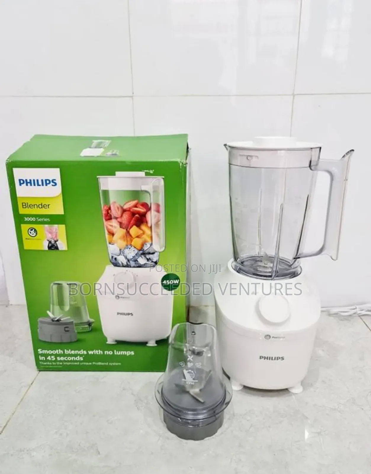 The Improved 3000 Series Blender With 450w Available