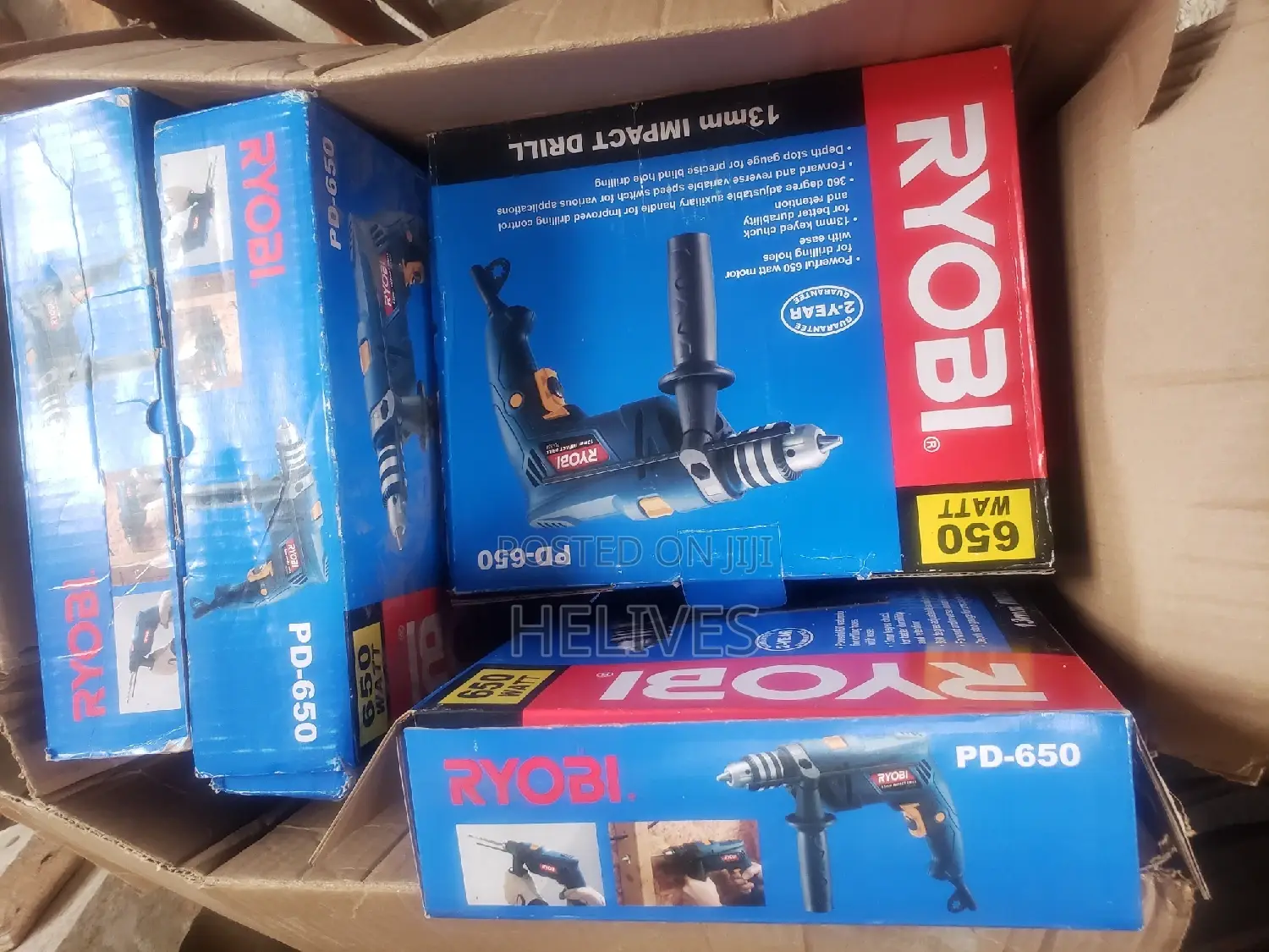 Drill Impact 13mm 650w Var / Rev Pd-650