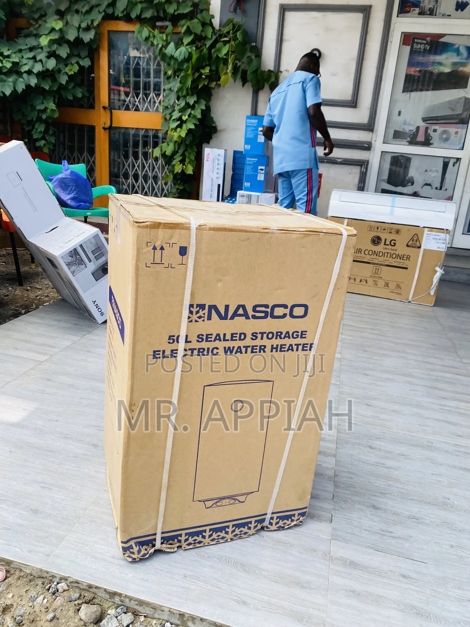 Check Out for Nasco 50ltr Electric Water Heater(White).