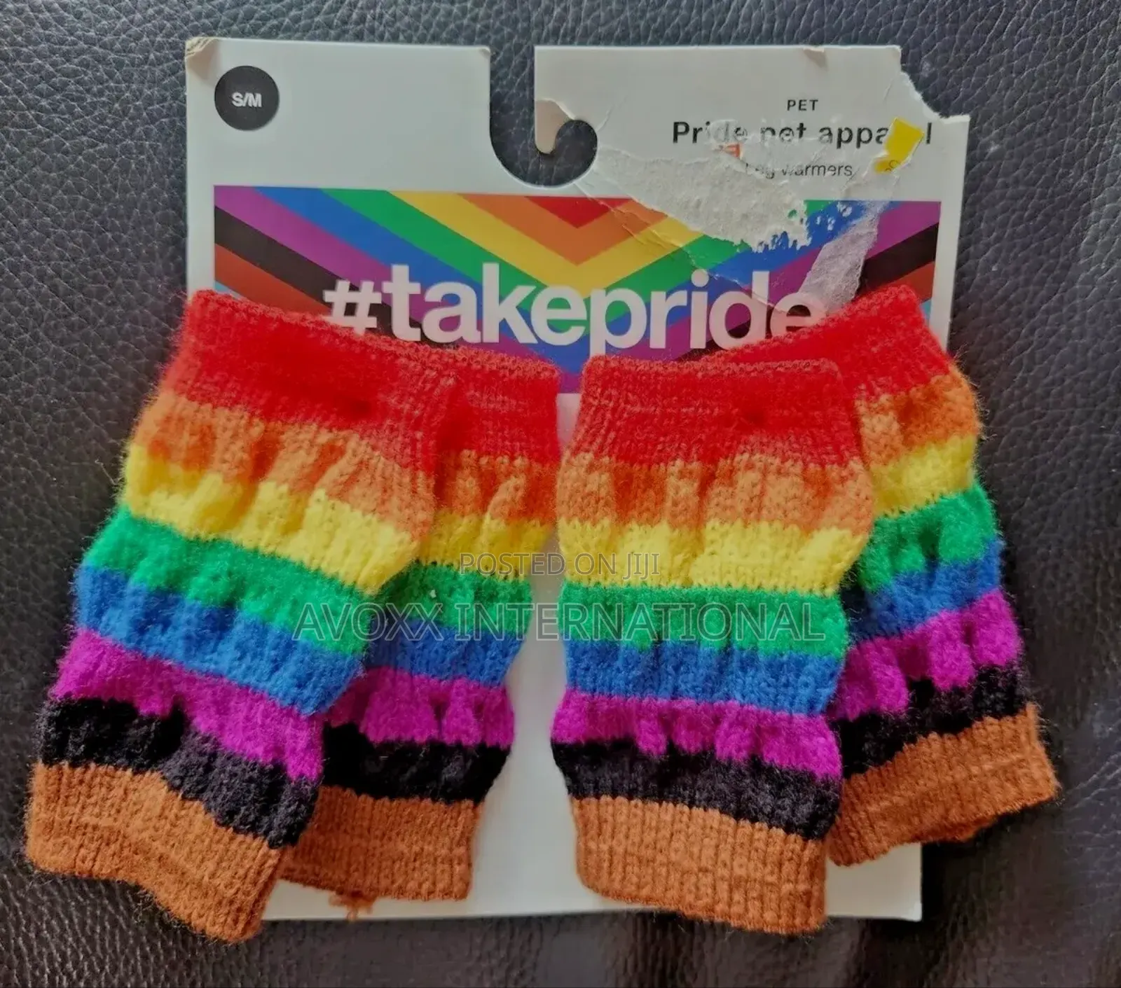 Rainbow Leg Warmers Dog Leg Warmers