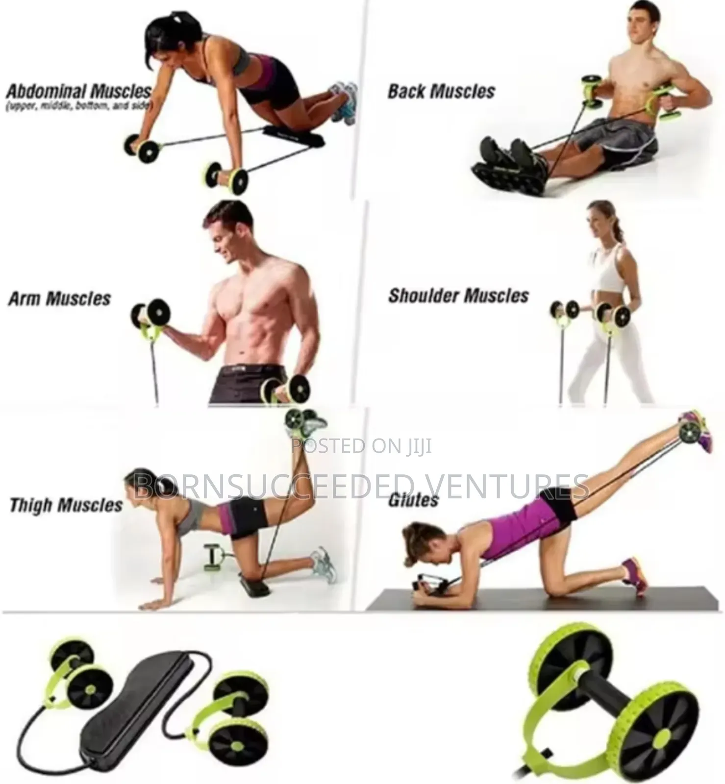Powerful Ab Coaster Machine for Men and Women,