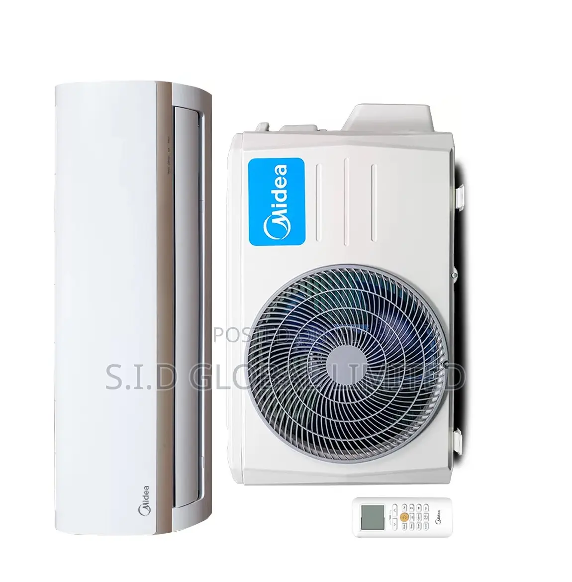 Wonderful MIDEA-SPLIT-INVERTER-R410-UNICOOL-1.5HP-AC