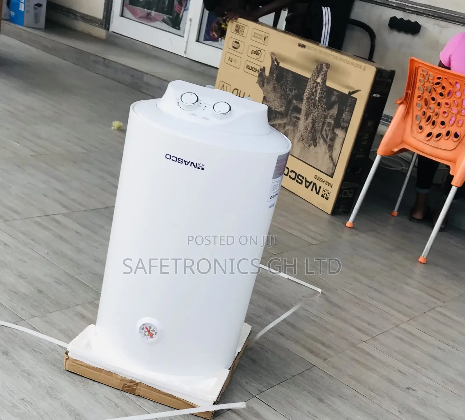  Essential 50 Liters White Nasco Water Heater 