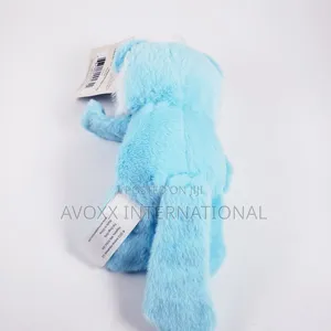 Animal Adventure 3 Plush Tiger Dog Toy - Blue