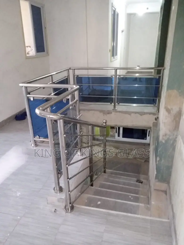 Stainless Steel and Glass Balusters