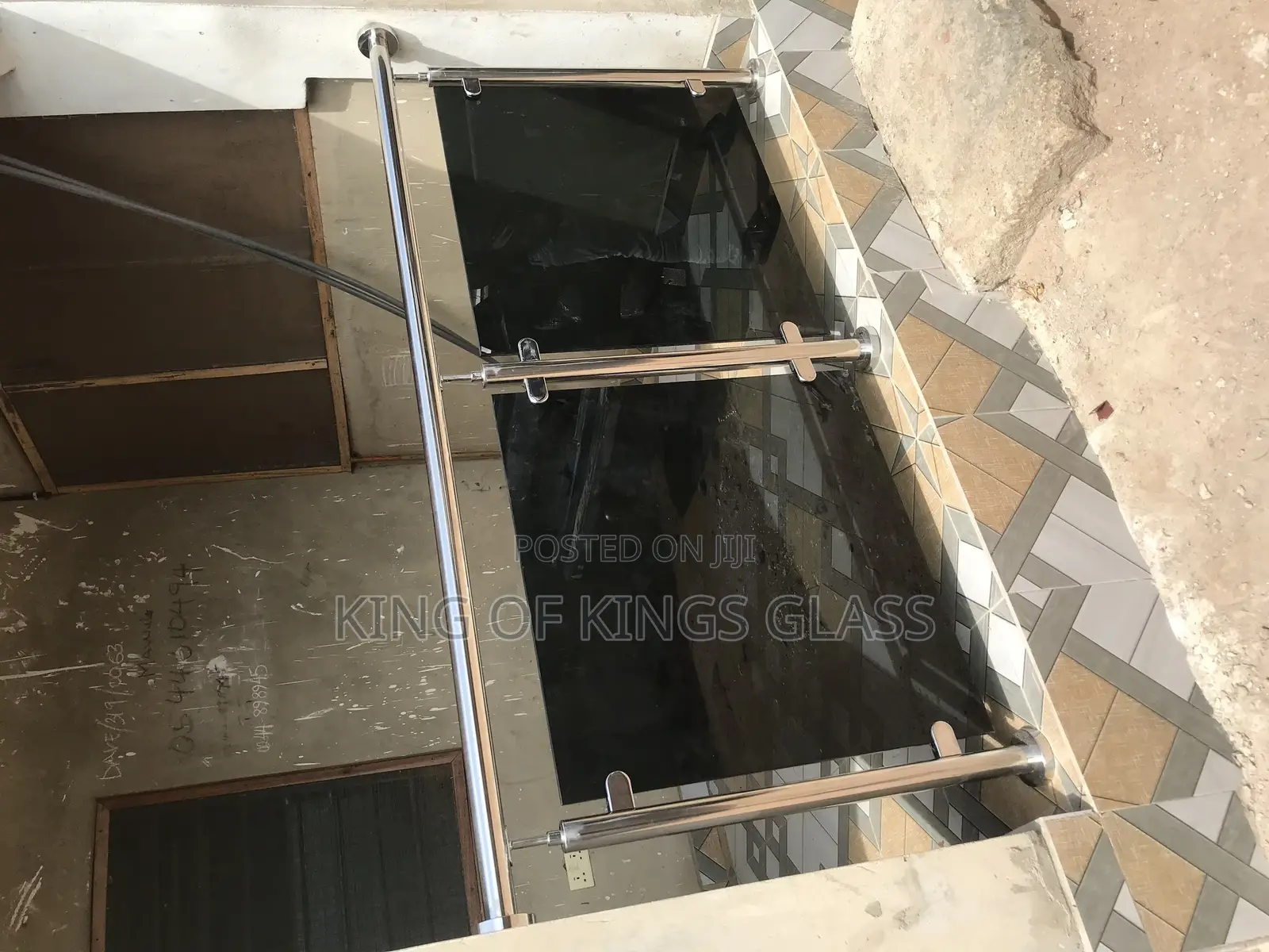 Stainless Steel and Glass Balusters