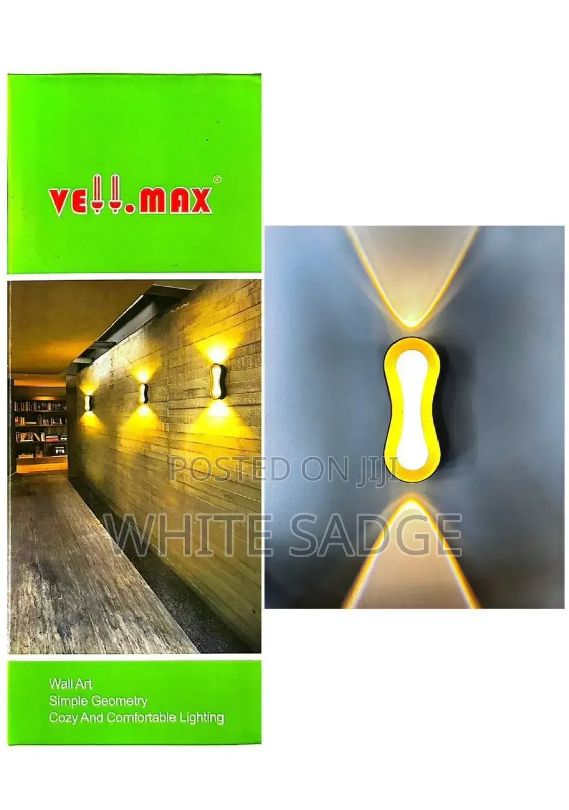Bone Shape Wall Light