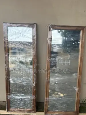 Teak Wood Mirror