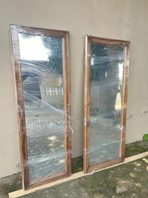 Teak Wood Mirror