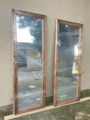 Teak Wood Mirror