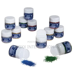 Spectra Arts Crafts Glitter Assortment, 12 Counts