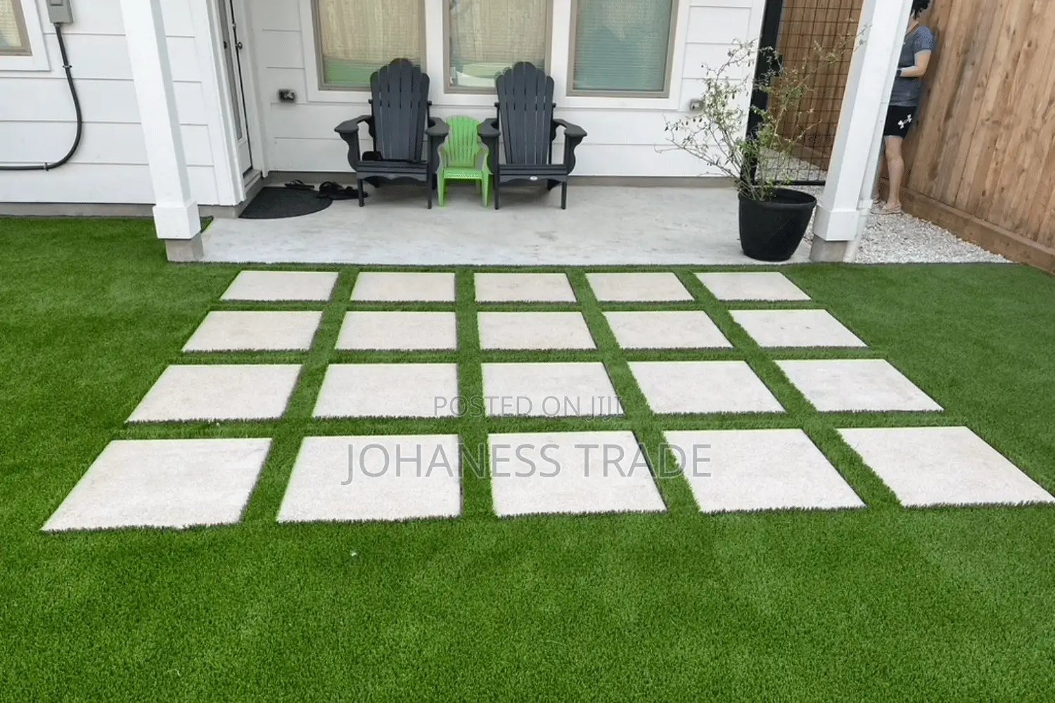 Concrete Slabs and Artificial Turf Installation