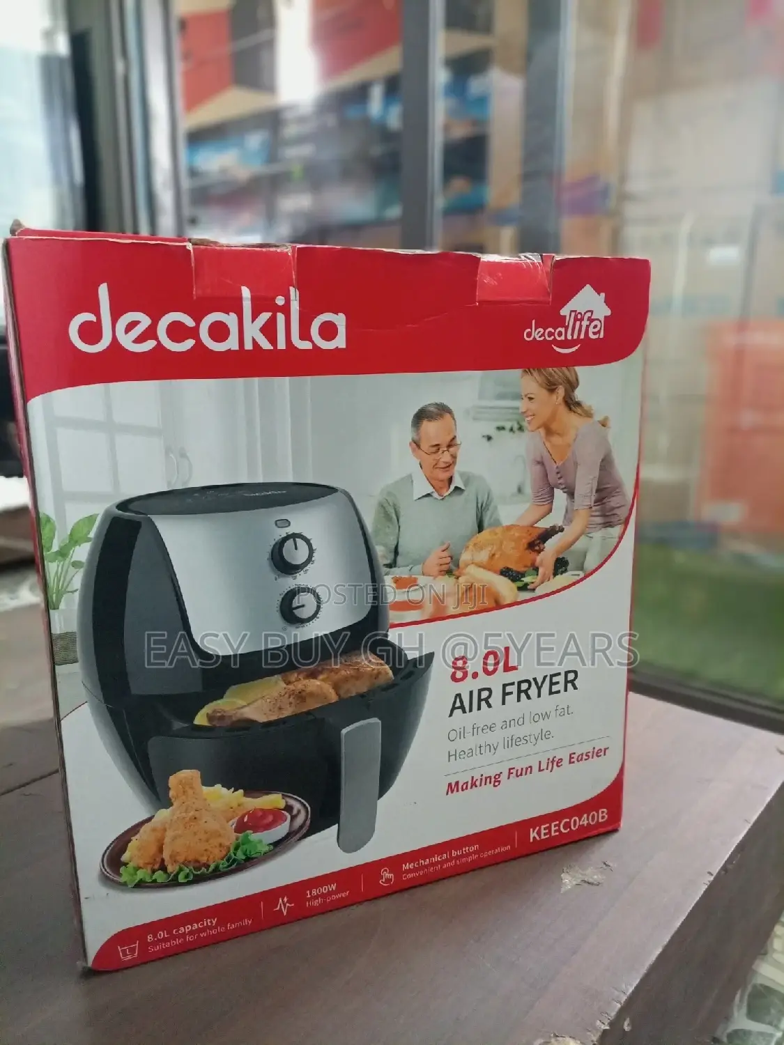 Quality Brand New Air Fryer Decakila Kitchen Set.