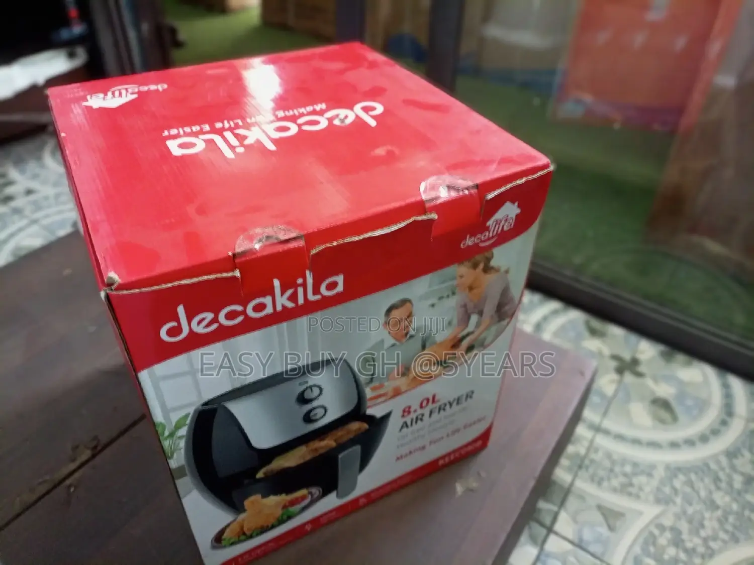 Original Decakila Air Fryer Kitchen Set.