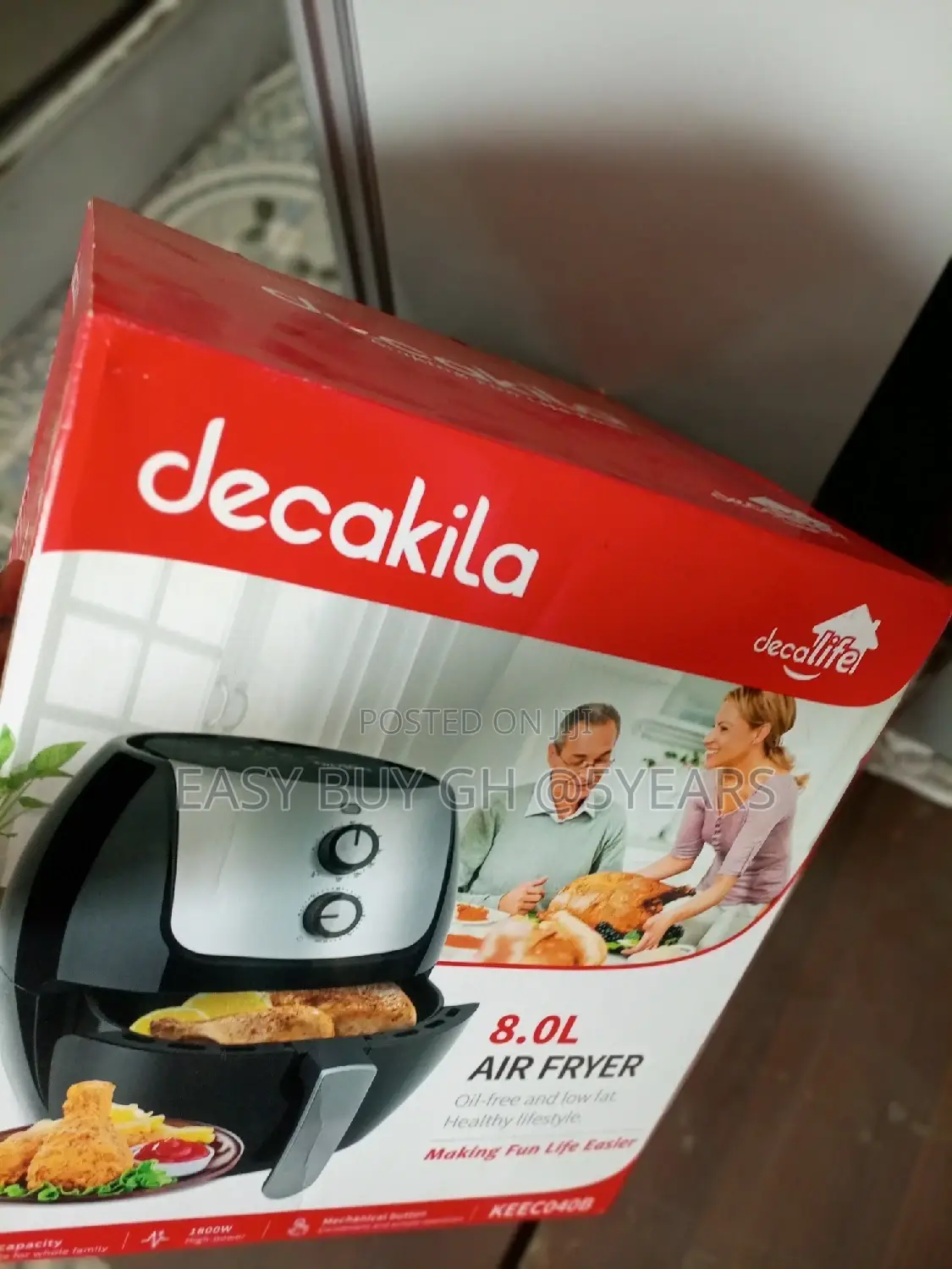 Quality Brand New Air Fryer Affordable Price 1 Year Warranty