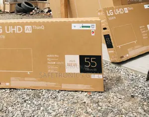 LG Smart Uhd Ur73 55”Led Black Dynamic TV 