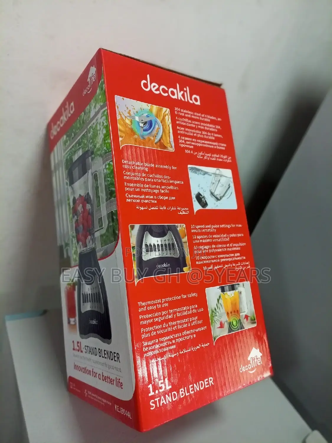 1.5L Stand Blender Decakila Kitchen Set.