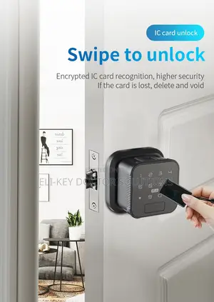 Single-Latch Fingerprint, Card, Smart Door Lock - Ttlock App