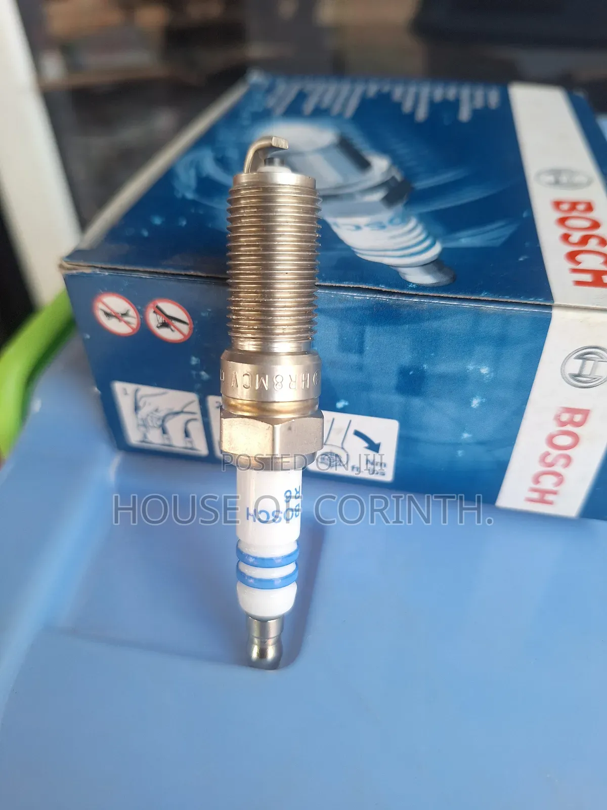 Bosch Plugs - 14 Long - Nickel. Ford, Mazda, Volvo, Morgan 