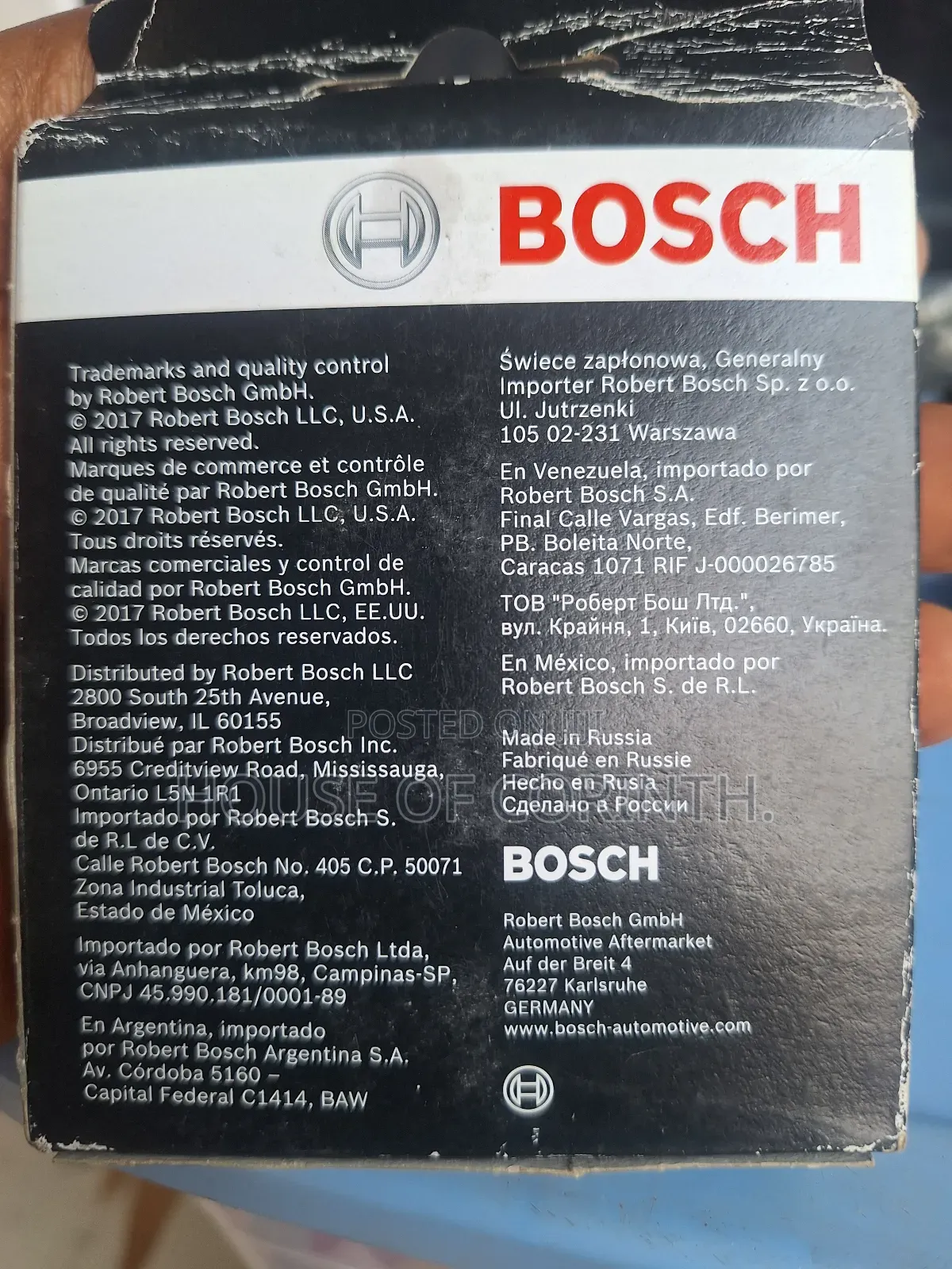 Bosch Spark Plugs WR 78X - Super 4, Nickel 20.8/21mm Spanner