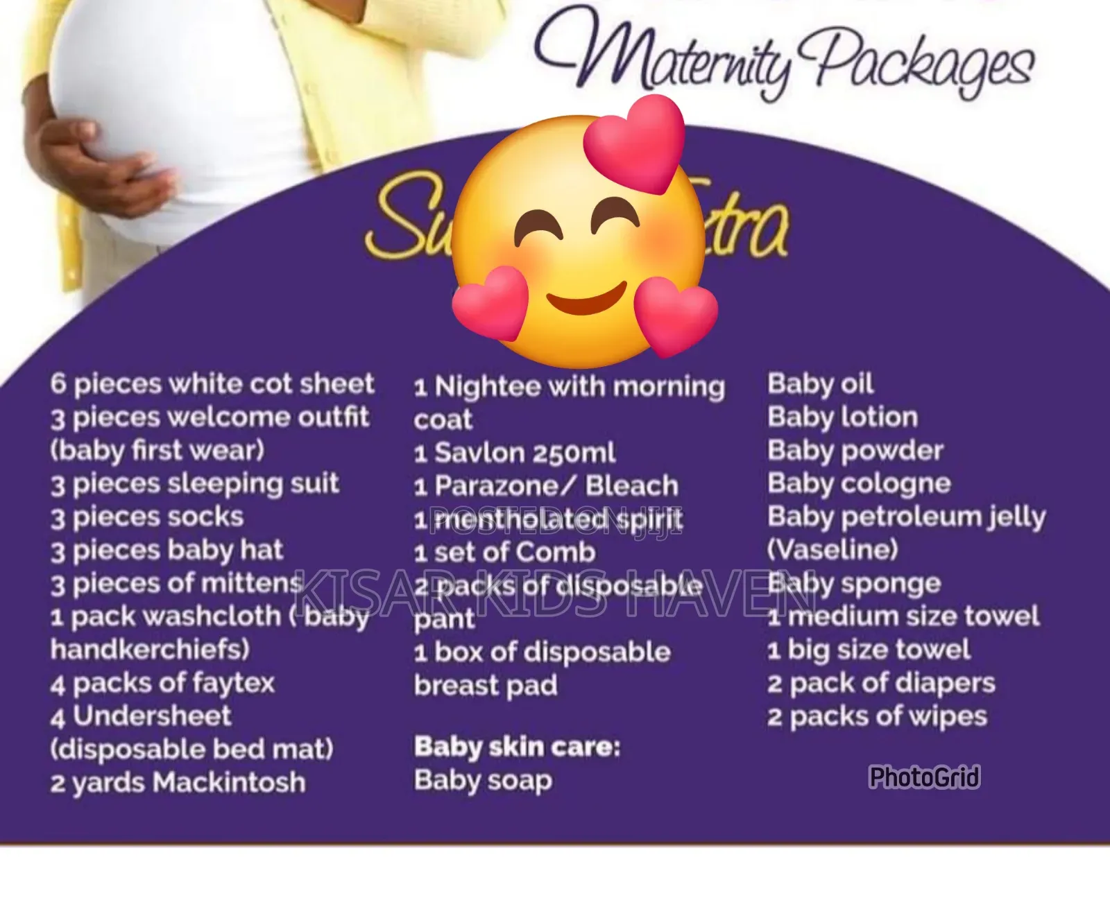 Hospital Delivery Package For Baby And Mama