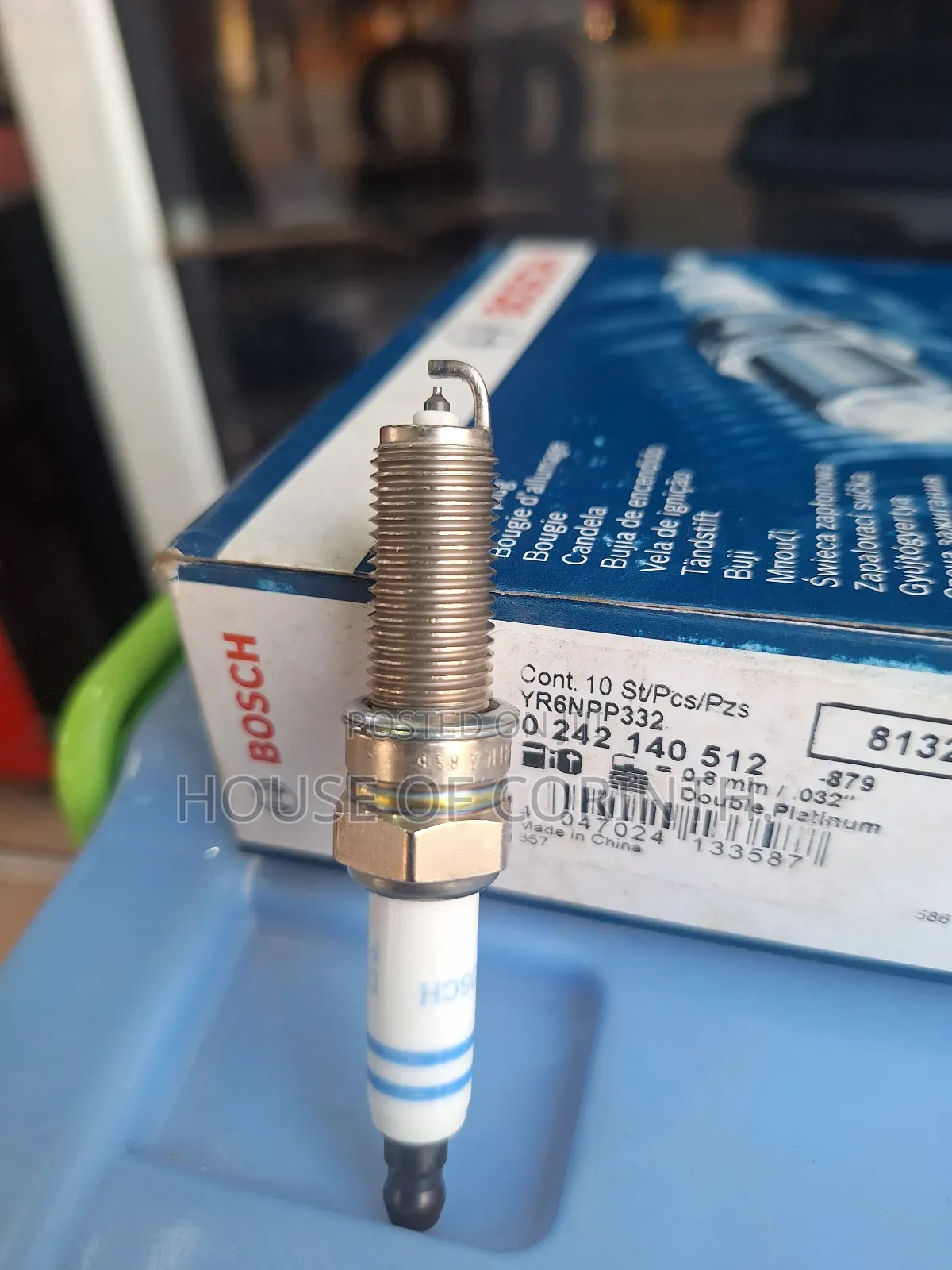 Bosch Plugs YR6NPP332 -Doubl Platinum. Mercedes, Hyundai,Kia