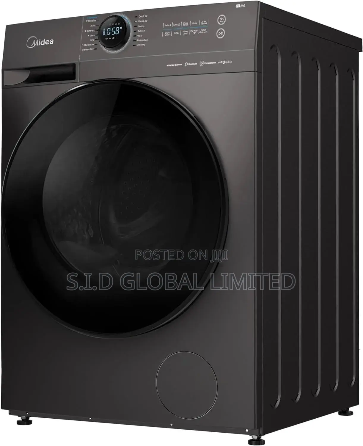 Ultimate MIDEA-7KG-FRONT-LOAD-FULL-AUTO-WASHING-MACHINE