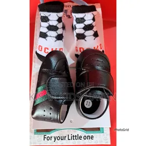 Baby Boy Shoe With Socks 0 to 3 Months