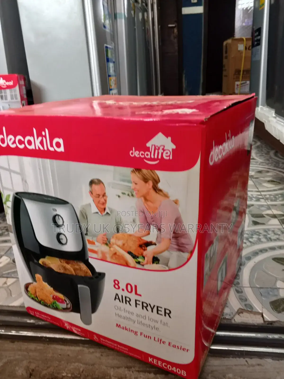 Fastest Decakila Air Fryer 8liters Decakila Fryer New