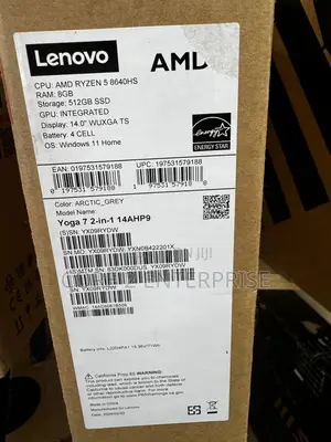New Laptop Lenovo Yoga 710 8GB AMD Ryzen SSD 512GB