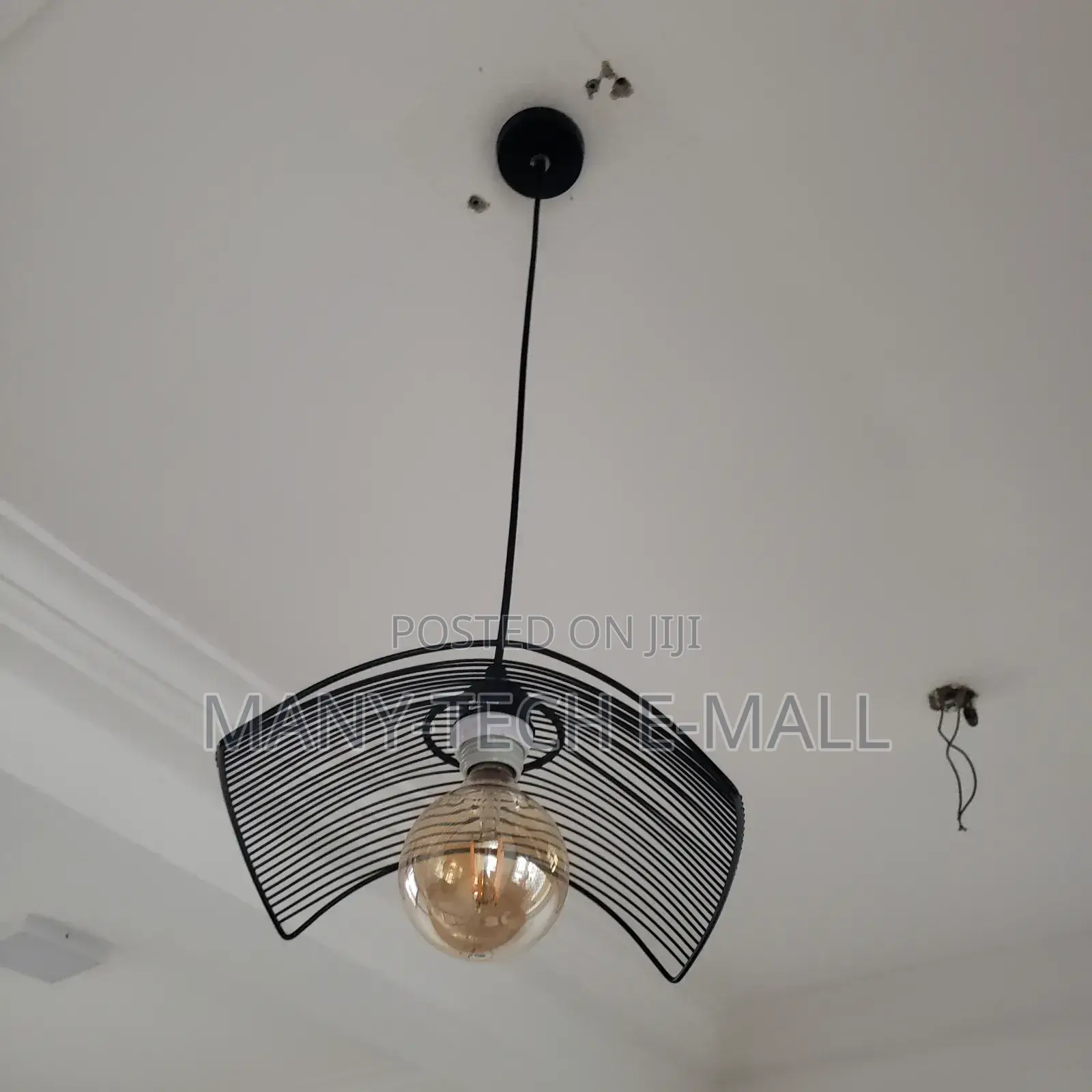 Black Single Pendant/ Hanging Lights