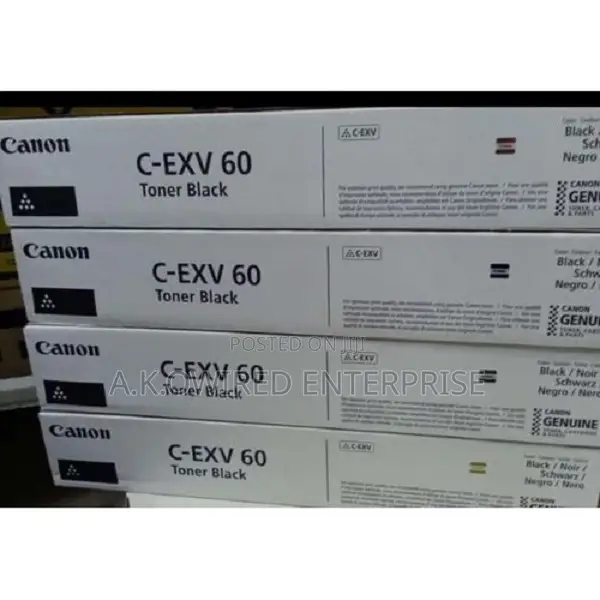 Canon C-exv 60 Black Toner Cartridge