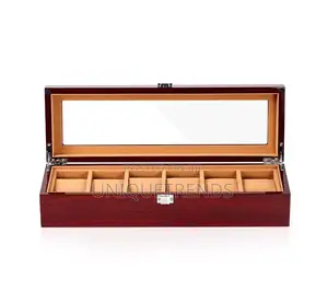 6 Slots Watch Box